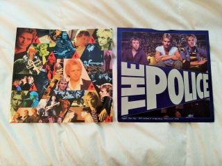 The Police Reggatta De Blanc & Zenyatta Mondatta US Vinyl LP ' s A&M 1979 and 1980 3