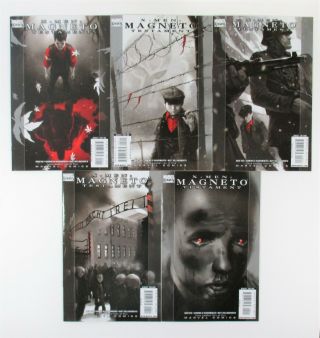 X - Men: Magneto Testament 1 - 5 Complete Mini Series Marvel Comics 2008