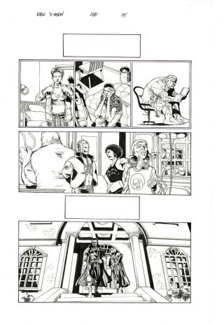 X - Men 140 Page 15 By Phil Jimenez Grant Morrison