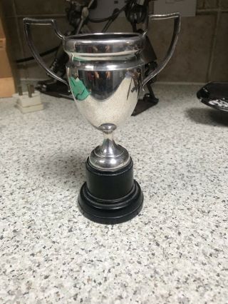 International Hamilton Canada Trophies Old Silver Plated Trophy Cups