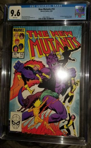The Mutants 14 1984 Cgc 9.  6 Key Comic 1st Appearance Magik