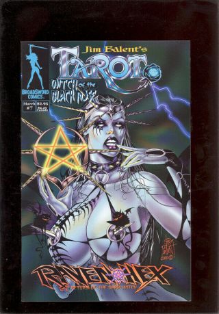 Tarot Witch of the Black Rose 7 A & B Covers Jim Balent Near 9.  4 3