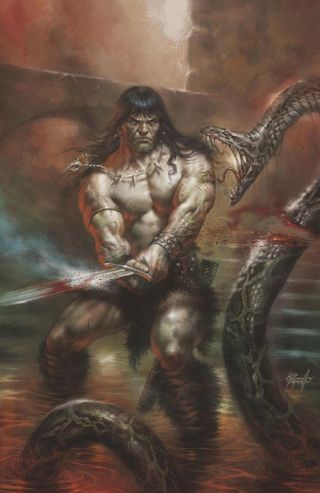 Marvel Conan The Barbarian 1 Lucio Parrillo Variant Virgin Cover Comic Book