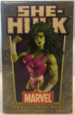 She - Hulk Marvel Bowen Mini Bust Phase 2 Mib Avengers Endgame Infinity War Movie