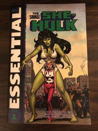 Essential The Savage She - Hulk Vol.  1 [paperback] Marvel Comics Graphic Novel Tpb