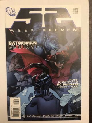 52 11 Week Eleven (dc Comics 2006) 1st Full App Of Kate Kane As Batwoman (nm)