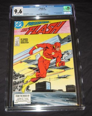 Flash 1 Cgc 9.  6 White Pages From 1987 Highest Graded Hit Tv Show 0340197025
