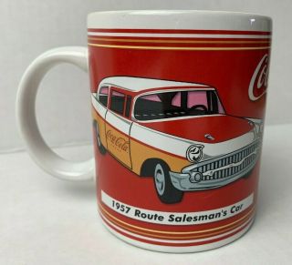 Coca - Cola Coffee Mug Cup Coke 1957 Route Salesman 