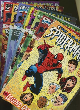 Spider - Man 442,  443,  444,  445,  446,  447,  448,  449,  450,  451 (1 - 10 Vol.  2) ^10 Books