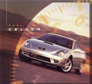 2001 Toyota Celica Gt Gt - S 22 - Page Dealer Sales Brochure