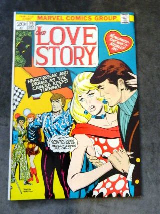 Our Love Story 25 Vf Cond.  - Great Glossy Color