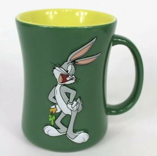 Bugs Bunny Looney Tunes Green Coffee Mug By Xpress 2005 Warner Bros.