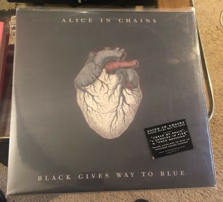 Alice In Chains Black Gives Way To Blue X2lp,  Cd Clear Vinyl 2009
