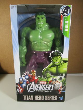 Marvel = The Incredible Hulk Action Figure Avengers Titan Hero Series 12 Inch