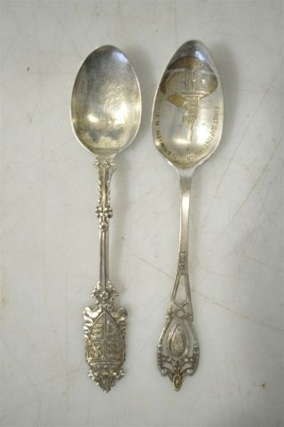 Vintage Sterling Silver.  925 Ornate Spoons 41g Flatware Cutlery Forks