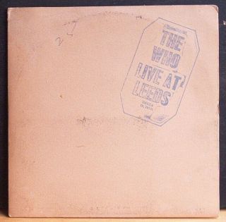 The Who Live At Leeds - Decca 1970 - 11 Of 12 Inserts