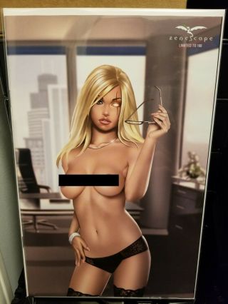 Zenescope Robyn Hood: The Curse 5 Exclusive Nude Variant By Keith Garvey