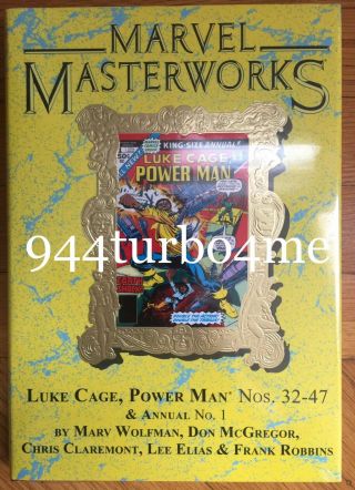 Marvel Masterworks 271 Luke Cage Power Man Vol 3 Dm Hc $75 (2019) Global Ship