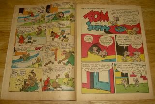 OUR GANG comics 12 Dell Walt KELLY,  Carl BARKS art Barney Bear TOM & JERRY 3