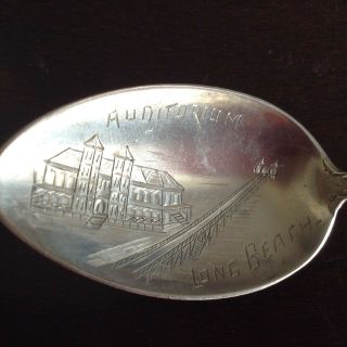 5 1/2 " Sterling Silver Souvenir Spoon From Ca