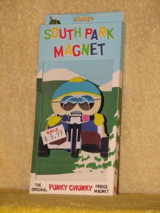 1998 Polar Magnetics South Park Legends Of The Fridge Officer Cartman Magnet