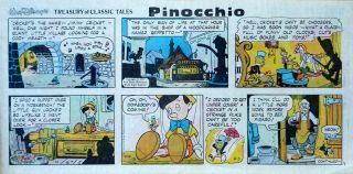 Complete Set Of 13 Walt Disney Pinocchio - Sunday Comic Pages - Sept/nov 1978