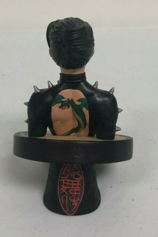 David Mack ' s SCARAB Porcelain Bust Statue Clayburn Moore Limited Edition 7