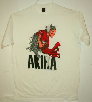 Anime Akira Committee Robot Arm T - Shirt Fashion Victim 1988 NOS 2