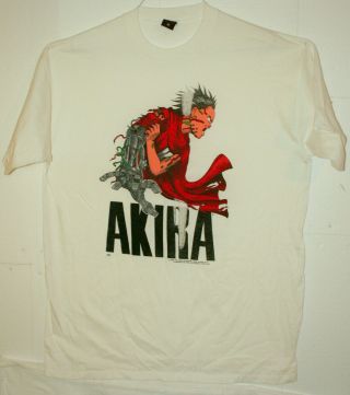 Anime Akira Committee Robot Arm T - Shirt Fashion Victim 1988 NOS 6