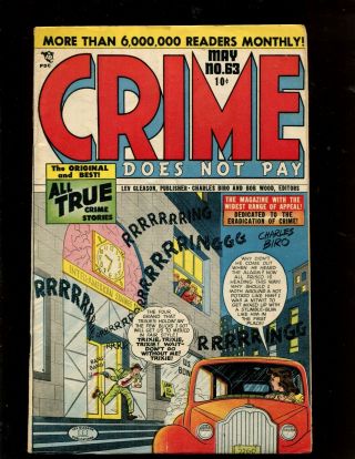 Crime - Does Not Pay 63 (6.  0) Ll True Crime Stories