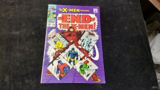 1968 Silver Age Marvel Uncanny X - Men Comic Book No.  46 Juggernaut