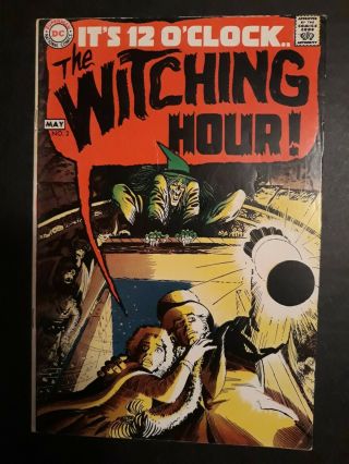 The Witching Hour 2 May 1969 Dc Horror Alex Toth It 