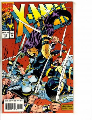 10 X - Men Marvel Comic Books 32 37 38 39 40 42 43 47 48 59 Gambit Wolverine J261