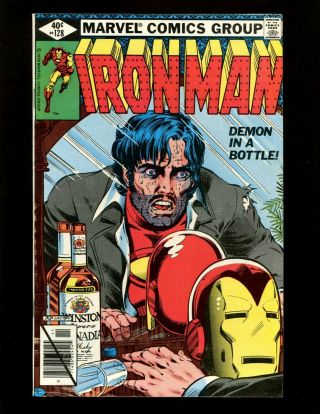 Iron Man 128 Fnvf Layton Romita Classic Alcoholism Cover/story Bethany Cabe