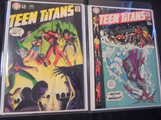 Teen Titans 19 29 Both 9.  0 Vf/nm Dc Comics Wonder Girl Beast Boy Hawk Dove Nr