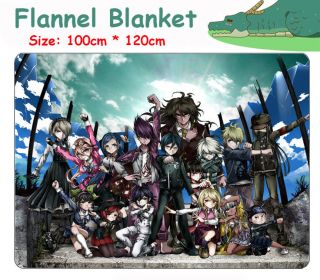 Anime Danganronpa V3 Ouma Kokichi Soft Plush Travel Flannel Blanket L43c