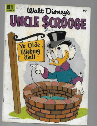 Uncle Scrooge 7 The Seven Cities Of Cibola 36 Pages Carl Barks Stories/art 1954