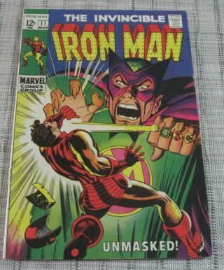 The Invincible Ironman 11 Marvel Comics Silver Age George Tuska Art
