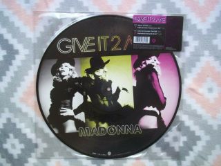 Madonna Give It 2 Me 12 " Picture Disc