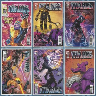 Thanos 13 14 15 16 17 18 (1st Cosmic Ghost Rider & Silver Surfer Black) Nm - Nm