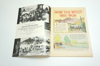 VINTAGE GOLD KEY HOW THE WEST WAS WON COMIC 1963 FROM JOHN WAYNE ' S 26 BAR RANCH 2