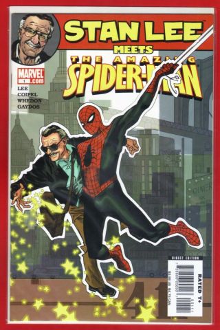 Stan Lee Meets Spider - Man 1 W/ Rare Promo Card 2006 Marvel Comics Box