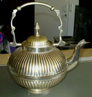 Vintage Silverplated Teapot Made In India