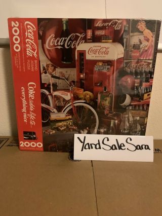 Coca Cola Brand Jigsaw Puzzle Collectors Item