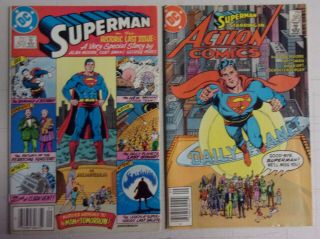 Superman 423 & Action 583 Whatever Happened To The Man Of Tomorrow Alan Moore