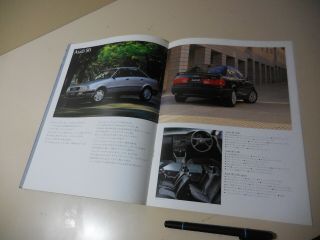 AUDI Line Up Japanese Brochure 80 Coupe Cabriolet 100 S4 V8 5