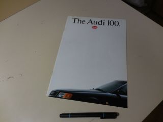 Audi 100 2.  8e Japanese Brochure 1992/10 E - 4aaah