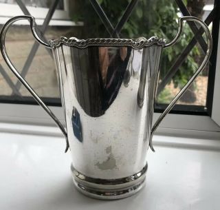 Gladwin Sheffield Embassy Silver Plate Two Handled Trophy Cup