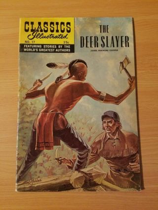 Classics Illustrated 17 - The Deer Slayer Very Fine Vf 1968 Hrn 166