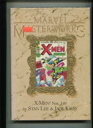 Marvel Masterworks The X - Men Vol.  3 Hc 1 - 10 Stan Lee & Jack Kirby Gbx